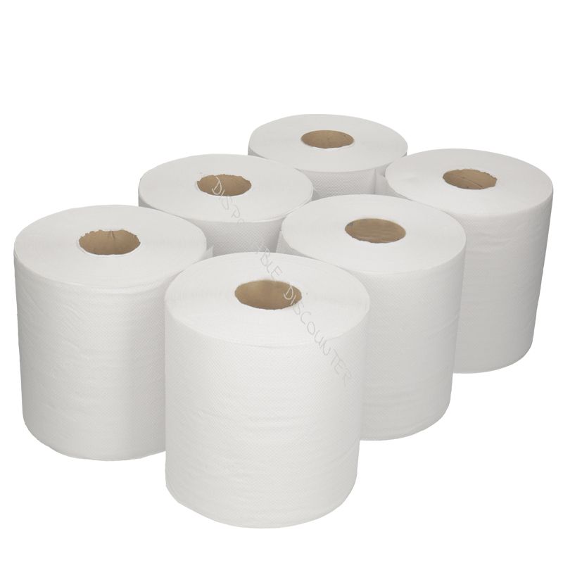 Tork poetsrol midi 1-laags 6x300 mtr.