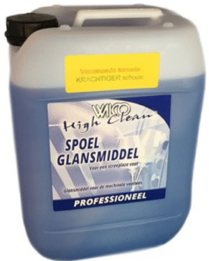 Spoelglansmiddel HighClean 10 ltr.