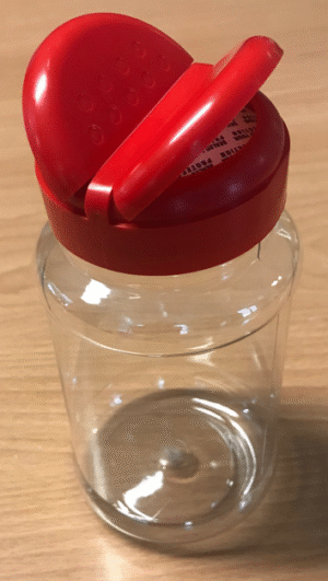 Strooibus voor kruiden p/st.