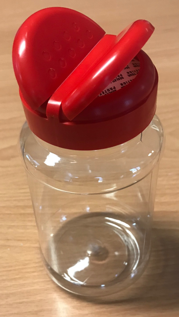 Strooibus voor kruiden p/st.