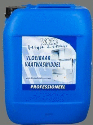 Vaatwasmiddel vloeibaar HighClean 10ltr.