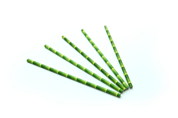 Rietjes bamboelook papier 200st.