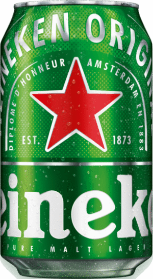 Heineken pils blikje 24x33cl.