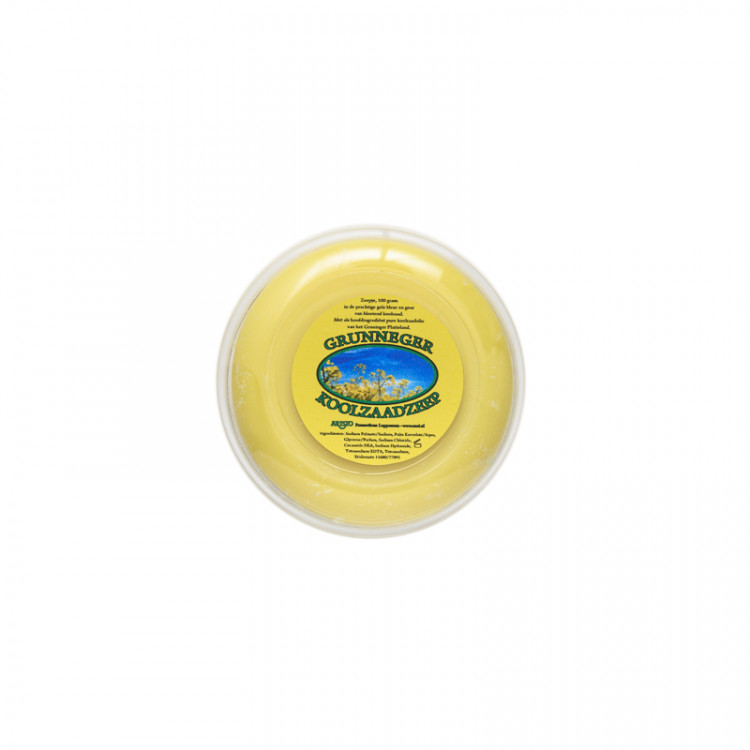 Koolzaadzeep (bakje) 100 gr.