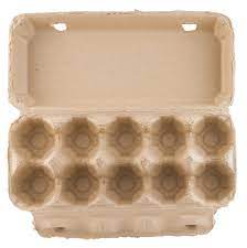 Eierdoosjes 10-ers 100 st.