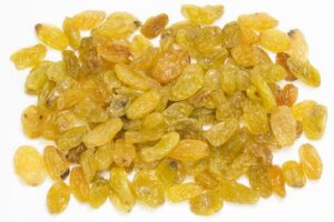 Rozijnen geel jumbo 1 kg.