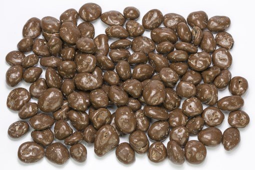 Chocolade rozijnen 200 gr.