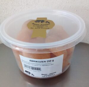Abrikozen 250 gr.