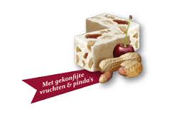Nougat met pinda's/vruchten 214 st.