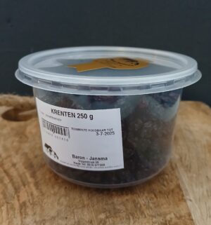 Krenten 250 gr.