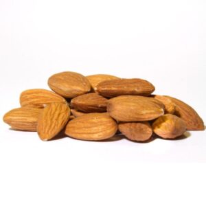 Amandelen bruin 1 kg.