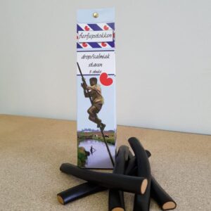 Fryske Fierljepstokjes (5st. dropstaaf)