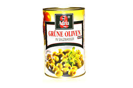 Olijven groen z.pit blik 4250 ml.