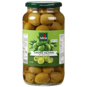 Olijven groen z.pit glas 935 ml.