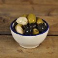 Olijven Groen/Zwart Knoflook 2,5 kg.