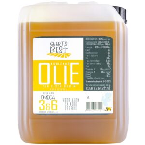 Koolzaadolie Geerts Best can 5L.
