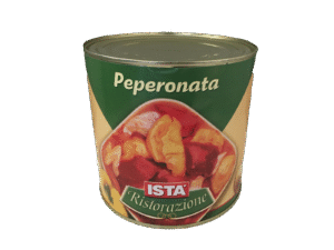 Peperonata all'olio blik 2600 gr.
