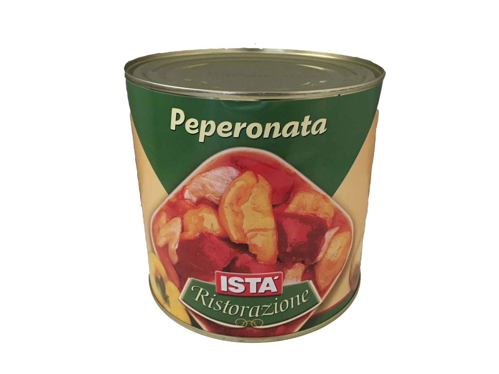 Peperonata all'olio blik 2600 gr.
