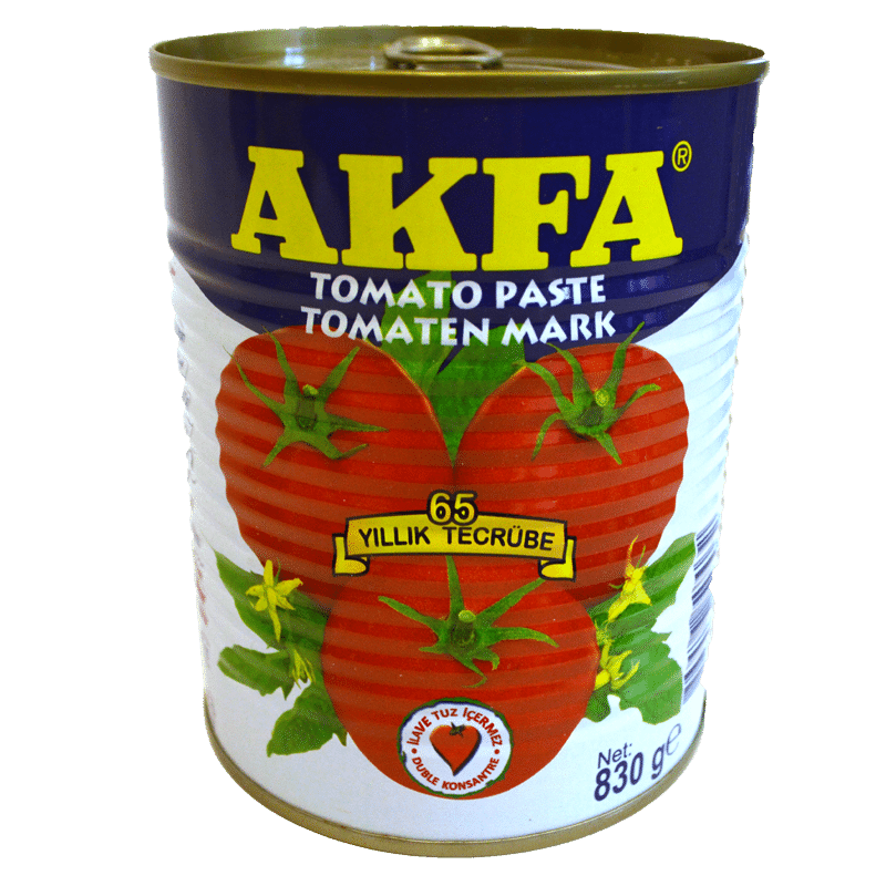 Tomatenpuree Akfa Original blik 850gr.
