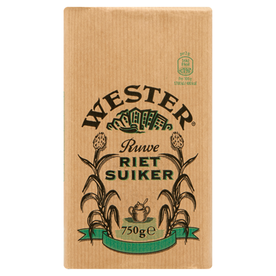 Rietsuiker ruw Wester pak 750 gr.