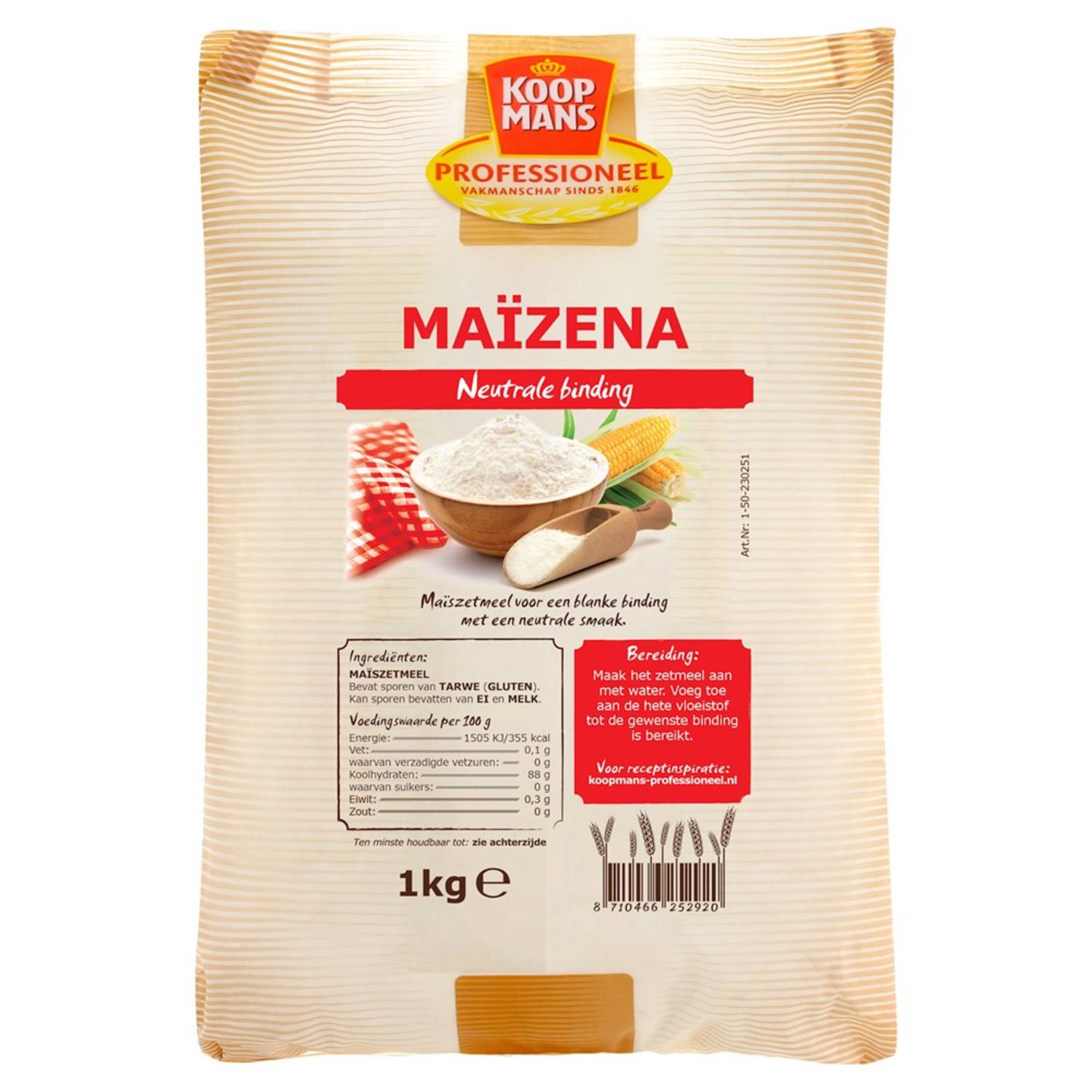Maizena Koopmans Professional 1 kg.
