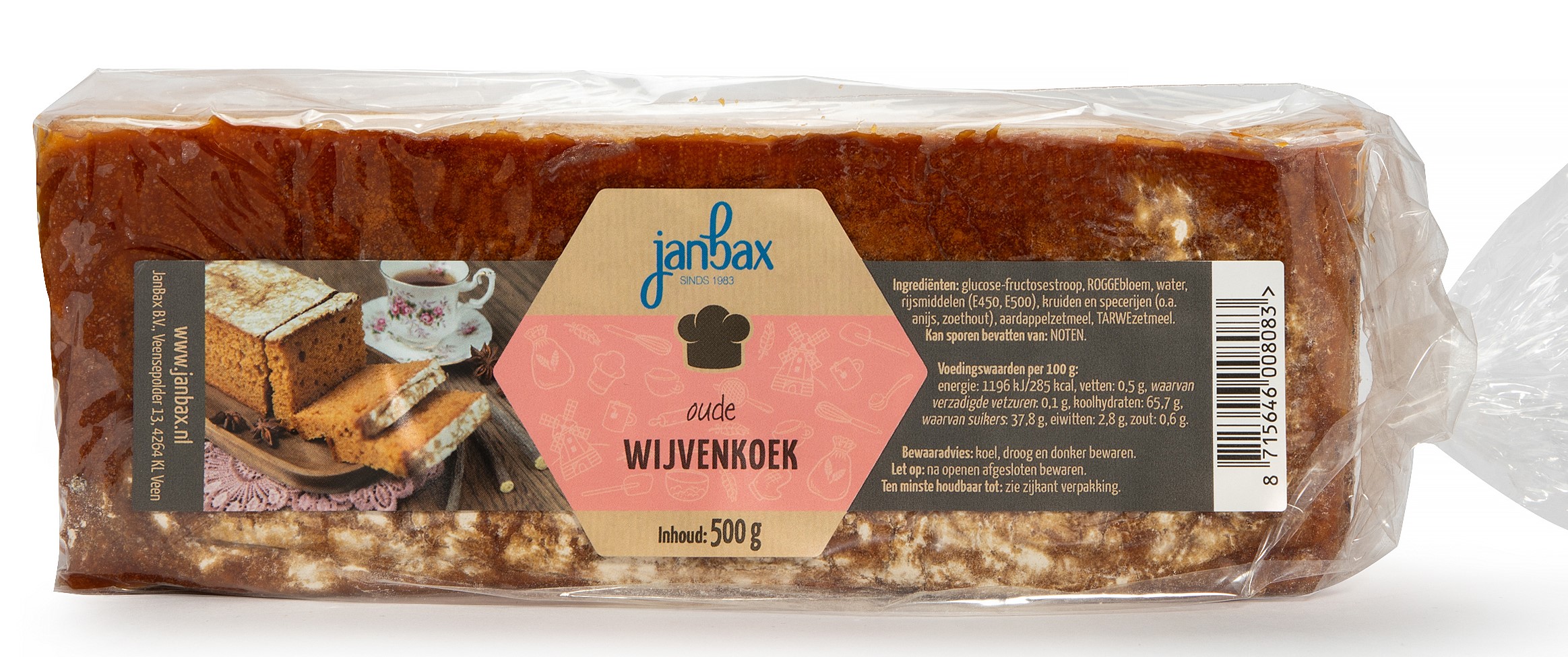 Oude Wijvenkoek 10x450gr.