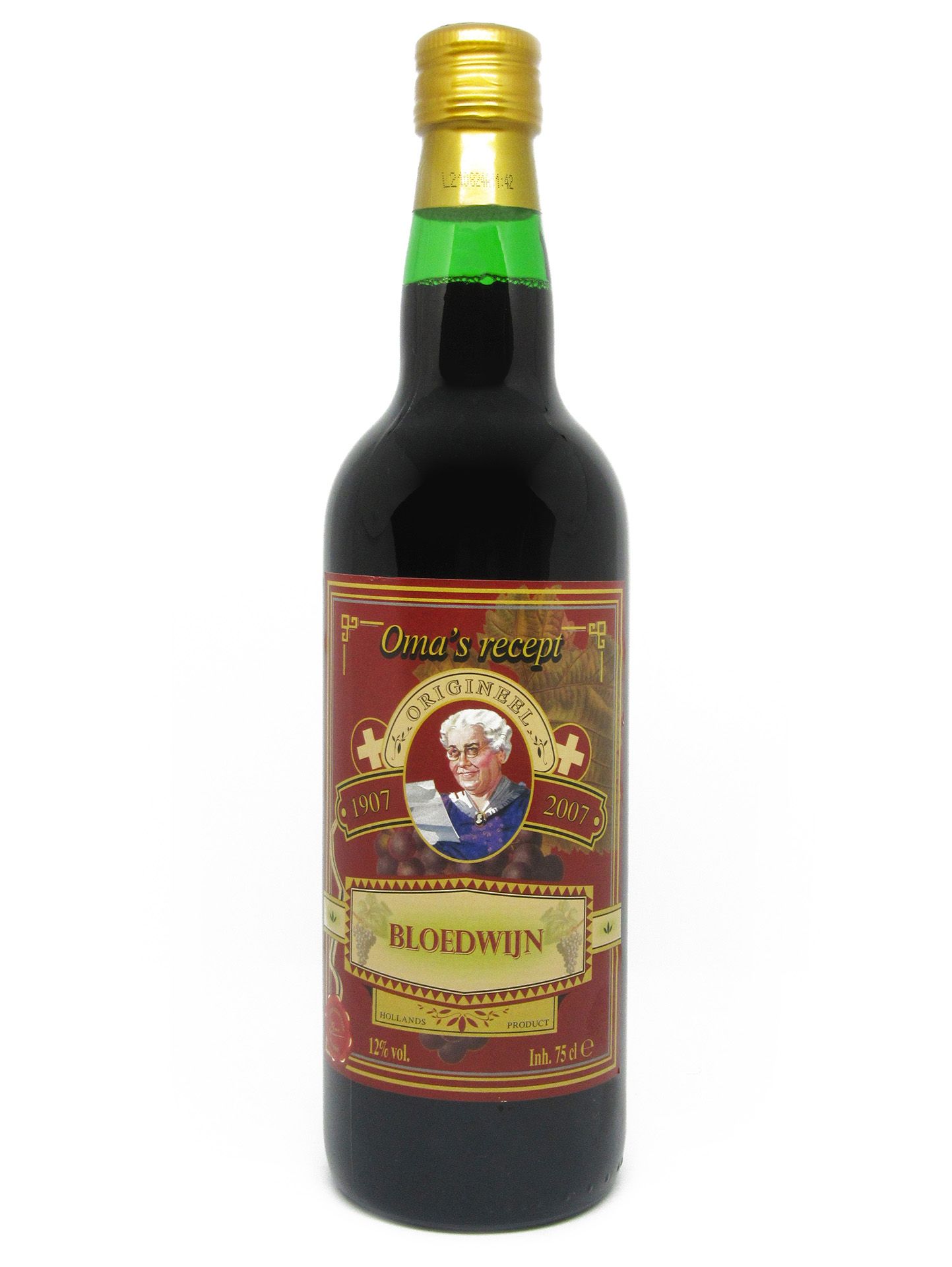 Oma's Recept Bloedwijn 0,75 ltr.