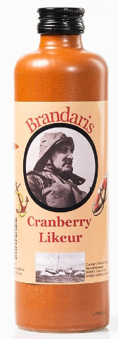 Cranberry Brandaris likeur 20% 700 ml.