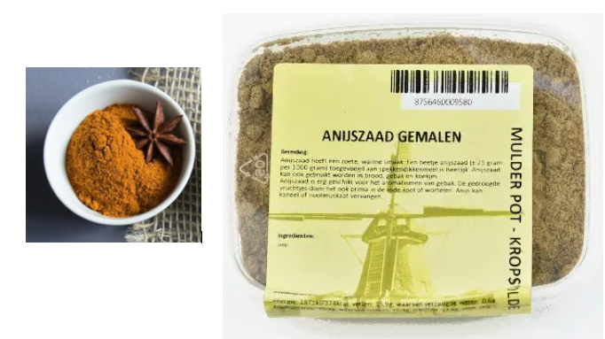 Anijszaad gemalen 100 gr.