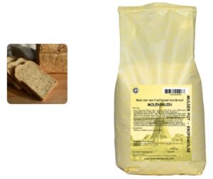Molenbruin broodmix 2 kg.