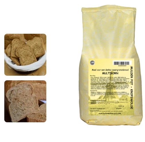 Multikorn broodmix 25 kg.