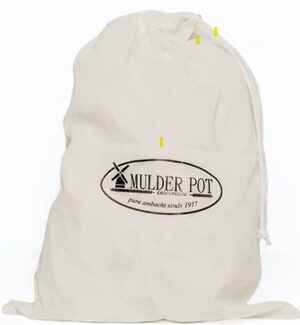 Broodzak katoen met logo MulderPot