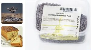 Chocoladedruppels puur 200 gr. bakvast