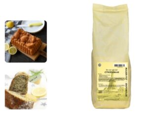 Citroensmaak cakemix 400 gr.