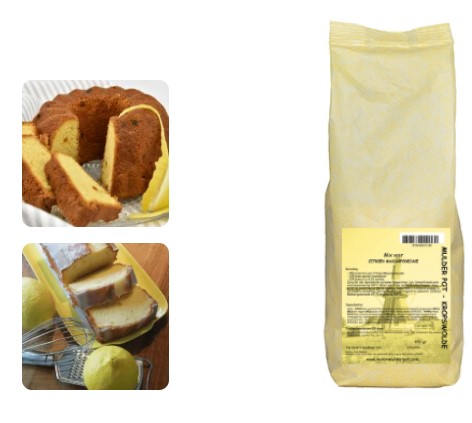 Citroen Mascarponecake mix 450 gr.