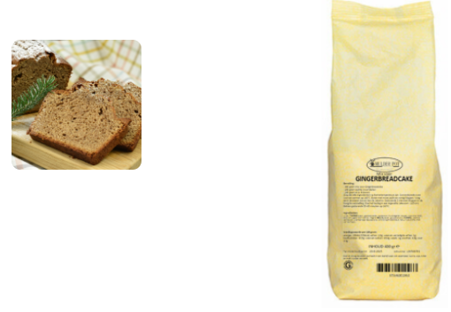 Gingerbreadcake mix 400 gr.