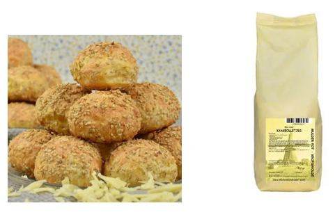 Kaasbolletjes mix 400 gr.