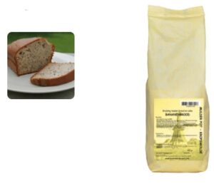 Bananenbrood broodmix 450 gr.