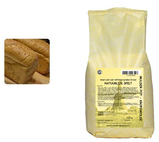 Natuurlijk Spelt 2 kg.