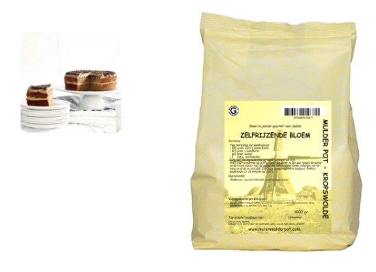 Zelfrijzende bloem 1 kg.