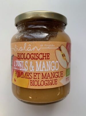 Biolân Appelmoes/mango 6x370ml.