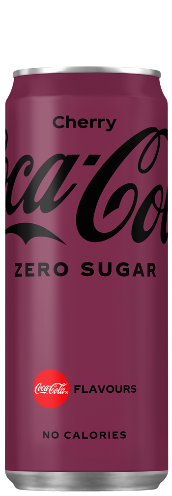 Cola Cherry blikje Zero NL 24x0,33 ltr.