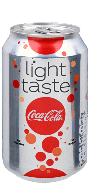Cola light blikje EU 24x0,33 ltr.
