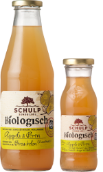 Schulp appel/peer BIO 6x0,75 ltr.