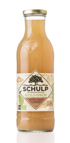 Schulp appel/peer/gember BIO 6x0,75 ltr.