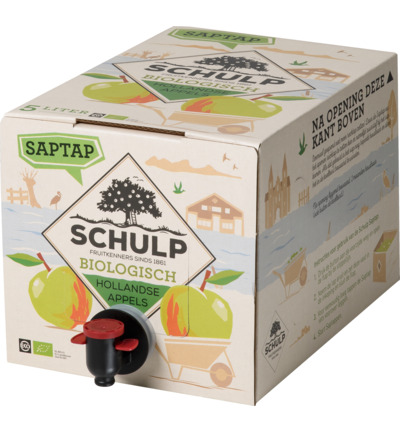 Schulp Sap Tap appel BIO 5 ltr.