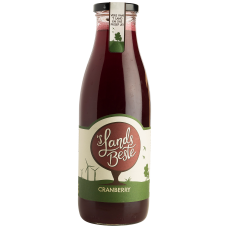 LandsBeste Cranberrysap 6x0,75 ltr.