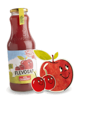 Flevosap appel-cranberry 6x1 ltr.
