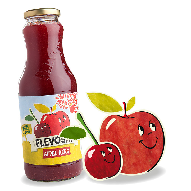 Flevosap appel-gember 6x1 ltr.