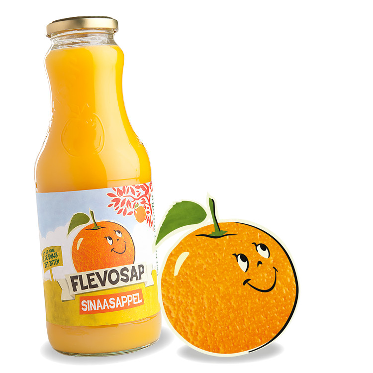 Flevosap sinaasappel 6x1 ltr.